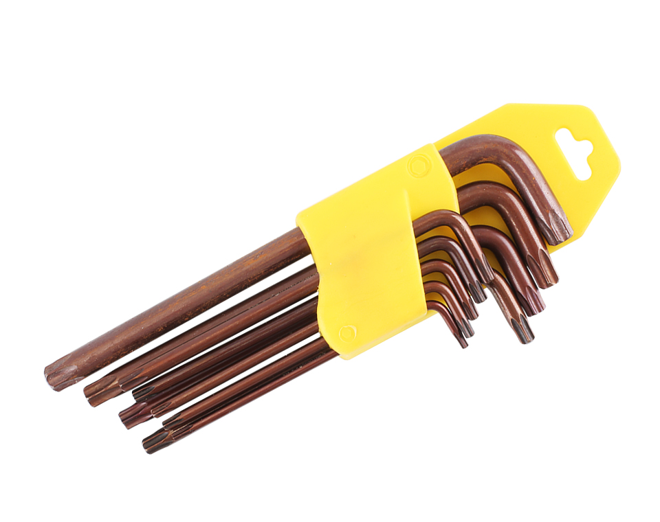 9-Piece Long And Medium Hole Flower Wrench