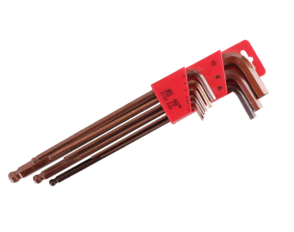 9-Piece Metric Extension/extra-Long Ball Head Hex